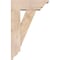 Ekena Millwork Traditional Traditional Smooth Bracket w/ Offset Brace, Douglas Fir, 5 1/2"W x 14"D x 22"H BKT0604X14X22TRA01SDF - alternate 4